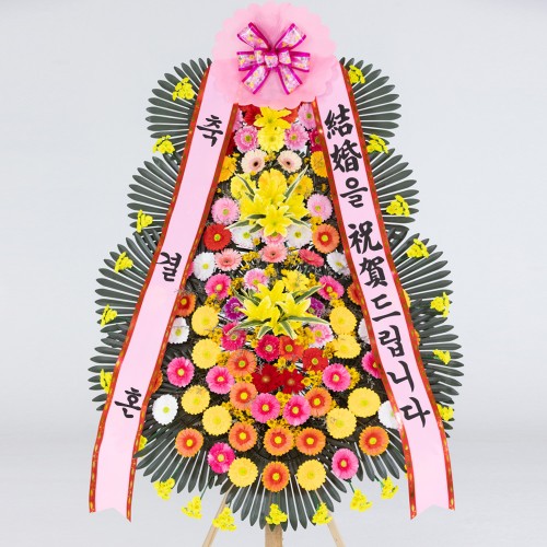서울 축하화환 3단 특대형 - 서울꽃배달